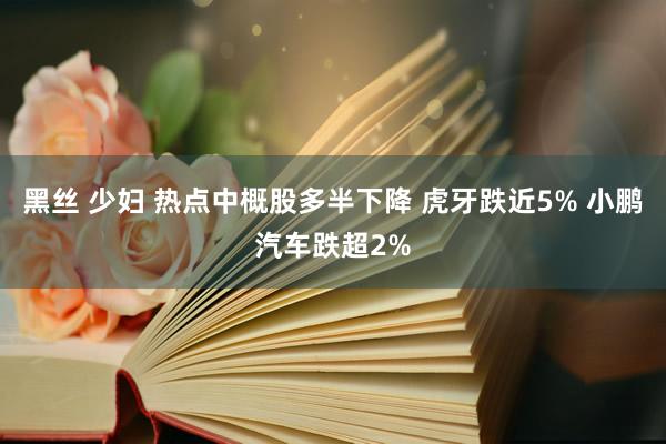 黑丝 少妇 热点中概股多半下降 虎牙跌近5% 小鹏汽车跌超2%